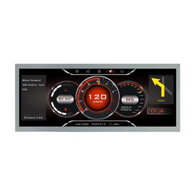 Bar Tip Touch LCD Monitor Għall-Wiri tal-Karozza