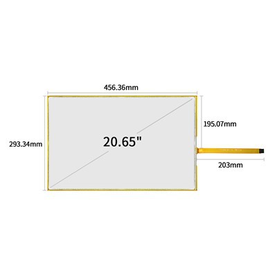 20inch 3M Microtouch Touchscreen Loewen Novomatic Serje 17-9061-219-01 Touch Glass Tiswija 458 * 295
